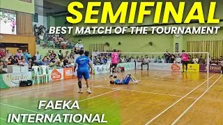 GANESH/VIMAL VS MOZAN/DIVA RAMADAN | FAEKA INTERNATIONAL BADMINTON TOURNAMENT SEMIFINAL 