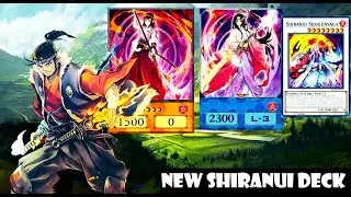 (YGOPRO) new Shiranui deck 2022,Dimension Force,Shiranui Sunsaga
