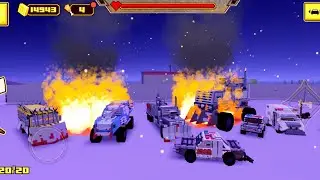BLOCKAPOLYPSE Zombie Shooter: My Vehicles are in Flames and the World Could End