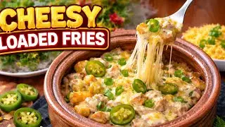 “Cheesy Loaded Fries Recipe | Ultimate Comfort Food at Home!”