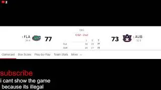 GATORS VS AUBURN FINAL 4 MARCH MADNESS PLAY BY PLAY! STATS