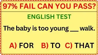 Only 1% Pass These International English Grammar MCQs 😱 | Test Your English Skills