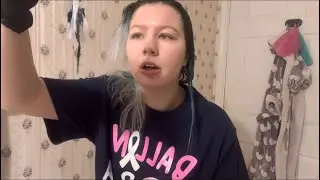 i attempted to dye my hair blue&hellip;