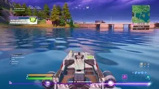 Fortnite complete a motorboat time trial chaos rising challenges