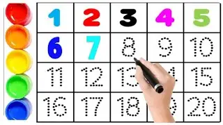 Learning numbers for kids |123 Numbers | one two three | chinki study class