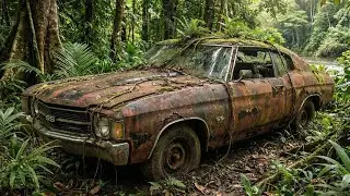ASMR Car Restoration! Full Restoration of a 1971 Chevrolet Chevelle SS from Total Disrepair to New