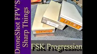 FSK 400, 1k, & 8k Progression on Hard Stainless Vintage Victorinox 8