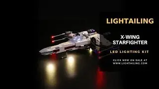 Lightailing Light Kit For Lego Star Wars X-Wing Starfighter 75218
