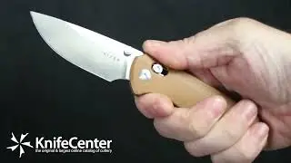 Kizer Cutlery Vanguard Ulrich Hennicke Task I (T1) CD Clutch Lock Folding Knife