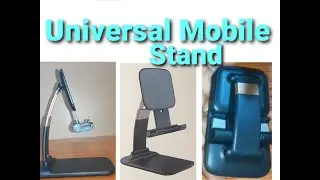 Multi Angle Desk Mobile Phone Holding Stand Under 100 Unboxing Foldable Small and Flexible