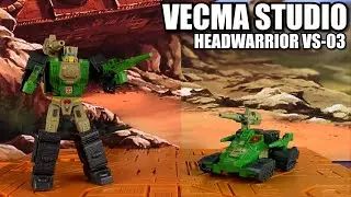 Vecma Studio Head Warrior VS-03 (Legends Hardhead) Unboxing and Review