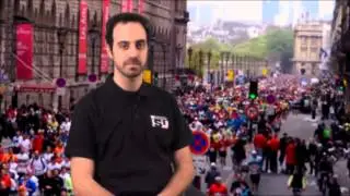 Adrianos Golemis (MSc13), Paris Marathoner