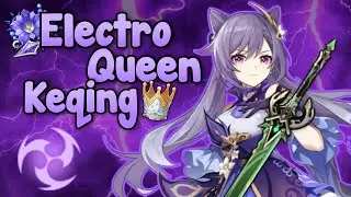 [VTuber] Electro Queen C5 Keqing Build/Showcase | Genshin Impact