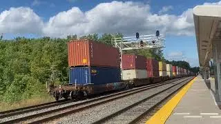 Horn salutes! Epic Railfanning at Bloomington GO Station