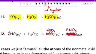 2025-12-09 Oxides / Anhydrides ; Normal Rain is slightly acidic ; Started Acid Rain