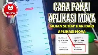 Cara pakai aplikasi mova agar cuan terus