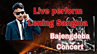 #LeningSangma 🎵 #NameNamedongbone song #Liveperforming at #Bajengdobaplayground