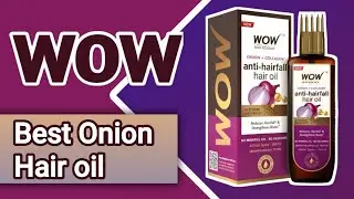 WOW Skin Science Onion Black Seed Hair Oil | Best Onion Hair oil | प्याज़ का तेल