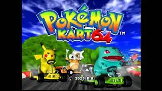 【ВЗЛОМ】POKEMON KART 64 V1.1 - [NINTENDO 64 / 2024] - ГЕЙМПЛЕЙ