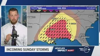 TIMELINE: Powerful storm sweeping across the country this weekend