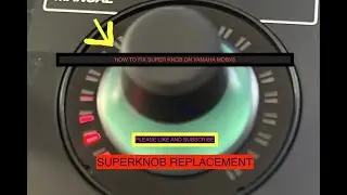 Замена ручки Yamaha MODX 8 SUPER! @yamahamodxpsr-s970musicstu6 @Keyboards.review.repair