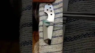 Forced Patina Finish - Knife Making