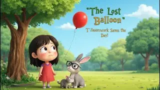 The Lost Balloon &ndash; A Story About Friendship and Teamwork | Cartoon with Kids