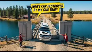 HOA KAREN KEPT DRIVING THROUGH MY VERMONT RANCH GATE SO I BUILT $1M STEEL TRAP SHE NEVER SAW COMING
