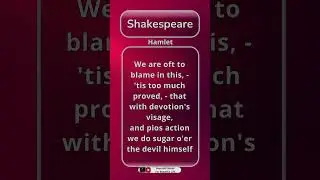 Shakespeare Quotes || Beautiful Words For Beautiful Life || #shorts #williamshakespeareastories