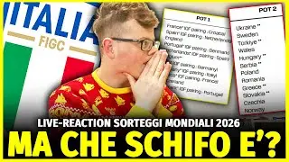 REACTION SORTEGGI QUALIFICAZIONE MONDIALI 2026: MA PERCHE' DOVETE SEMPRE COMPLICARVI LA VITA?