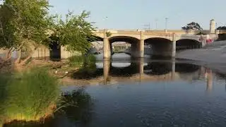 Mesmerizing drone footage of LA River from Frogtown to Atwater Village