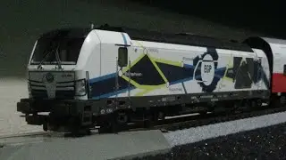 Piko Expert 59120 | Siemens BR247 Vectron Diesel Locomotive | EGP | HO Scale | Model Train Review HD