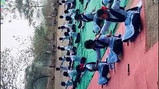 77 th Republic Day PT in New English School Bhokargaon 