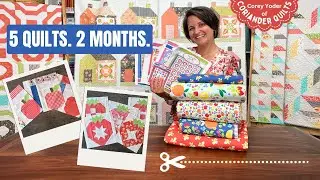 2 месяца, 5 стеганых одеял: за кулисами дизайна выкройки ✂️