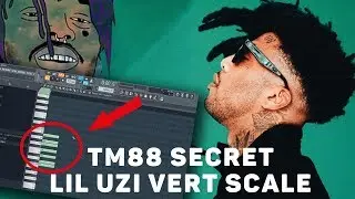 LIL UZI VERT Scale EXPLAINED In 2 Minutes! [ How TM88 made Xo Tour Life ]  - FL STUDIO 12 TUTORIAL