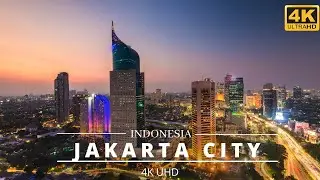 Jakarta Drone 4K Night | Capital of Indonesia | Jakarta 4k night View | jakarta city tour | #Jakarta