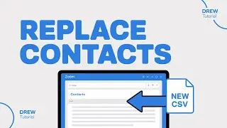 How to Replace Zoom Contacts With a New CSV File (Step-by-Step, 2026)