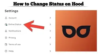 How to Change Online Status on the Hood app | Techno Logic | 2023