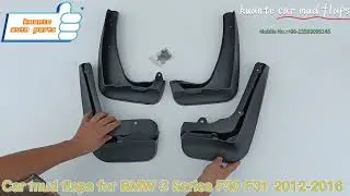 wholesales high quality car mud guards for BMW 3 Series F30 F31 2012 2016 from kuante auto parts fac