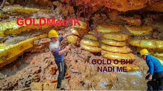 Traditional Process of Spewing Gold from the River new 2026 4K HD Quality 