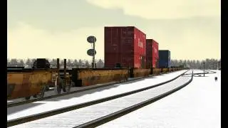 MSTS: 2 Slow CN Intermodals