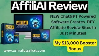 AffiliAI Review with $13,000 Bonus (AffiliAI App by Kurt Chrisler)