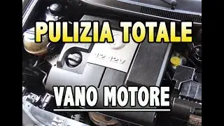 PULIZIA TOTALE VANO MOTORE