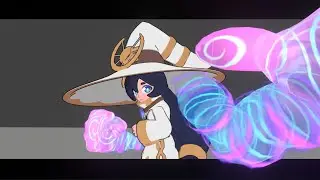 I made a 3D animation look 2D