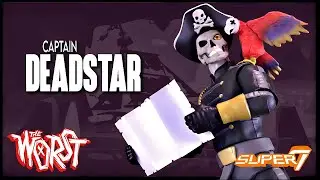 Super7 The Worst Ultimates Captain Deadstar, the Cosmic Ghoul Renegade Figure @The Review Spot