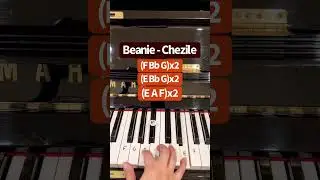 Beanie Chezile Easy Piano Tutorial #viralvideo #viralshorts #shorts #youtubeshorts #ytshorts