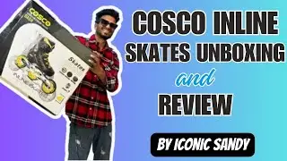 COSCO Inline Skates Unboxing &  Review 🔥Iconic Sandy