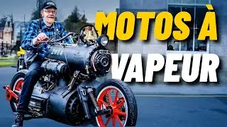 Découverte des Motocyclettes à Vapeur