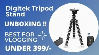 DIGITEK (DTR 260 GT) Gorilla Tripod Best For vlogging || Unboxing || Unboxtime