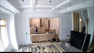 Kitchen assembly time lapse